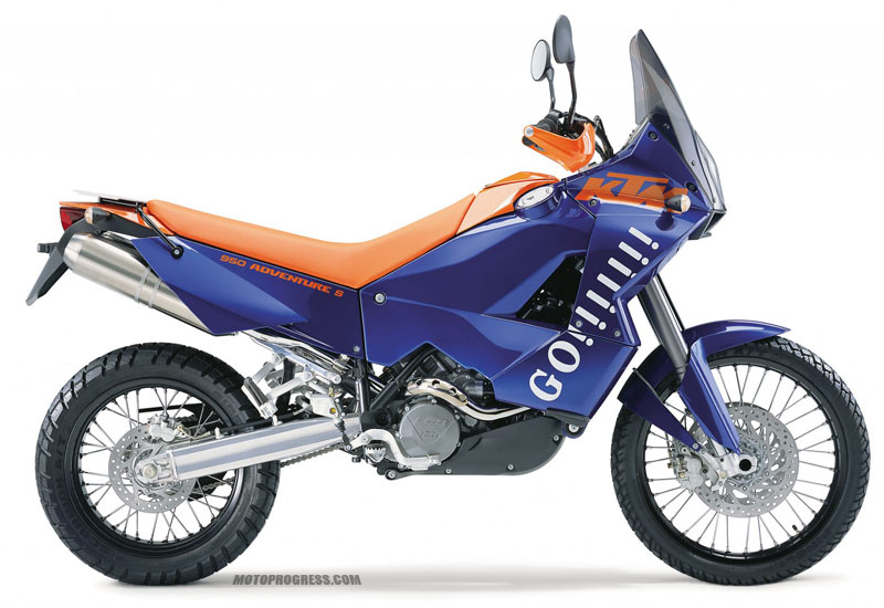 KTM 950 Adventure 2004Puissance 98 Ch à 8 000 Tr/mn chPoids kg
